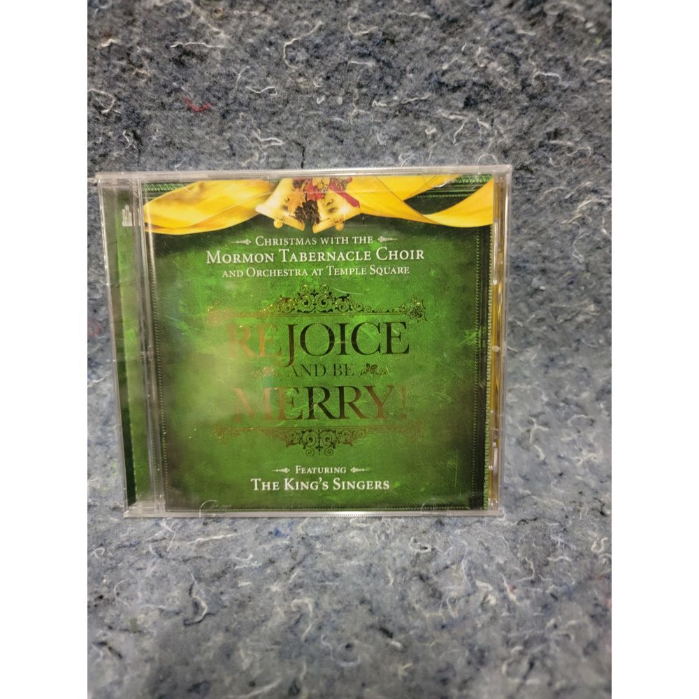 CD Compact Disc Classical‎ Rejoice and be Merry! Mormon Tabernacle Choir